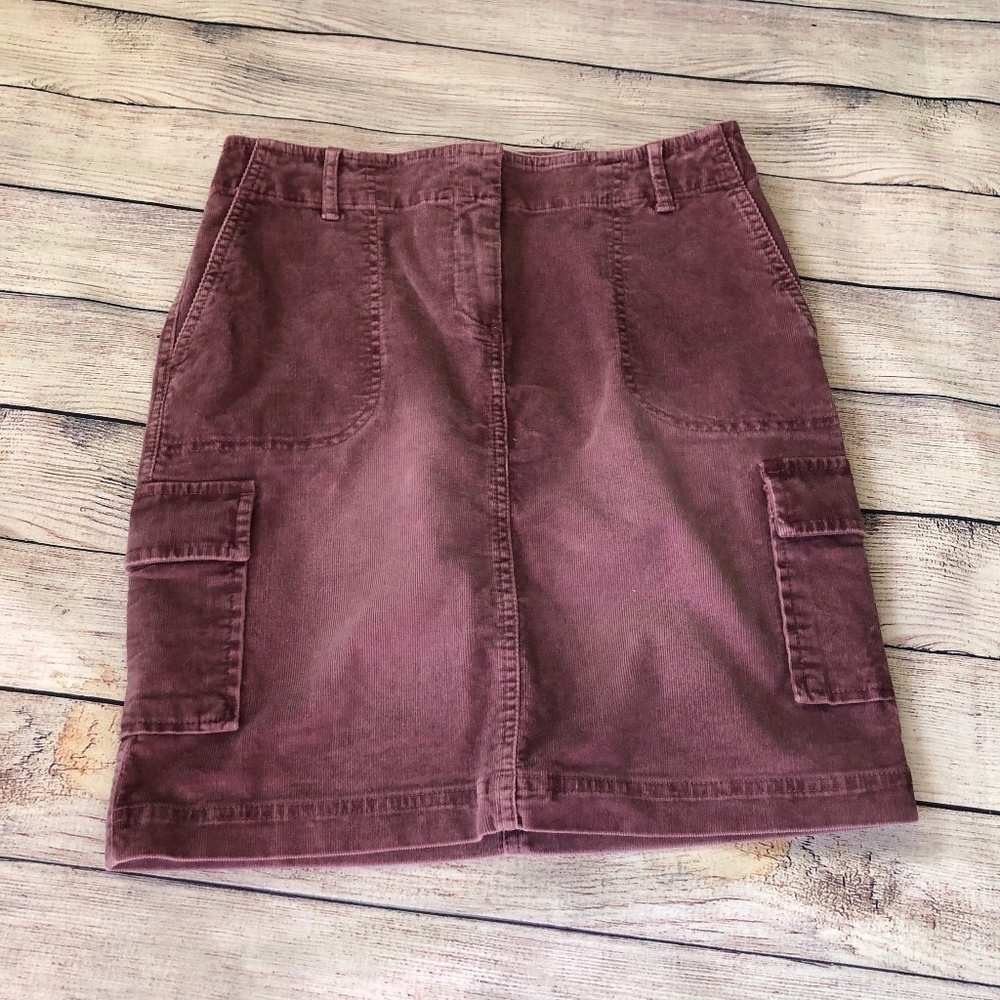 NWT J. Jill Corduroy Skirt Size 2